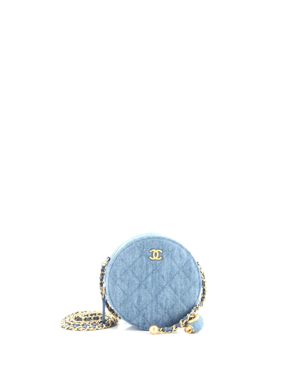 Chanel Pearl Crush Round Clutch With #370939C37B